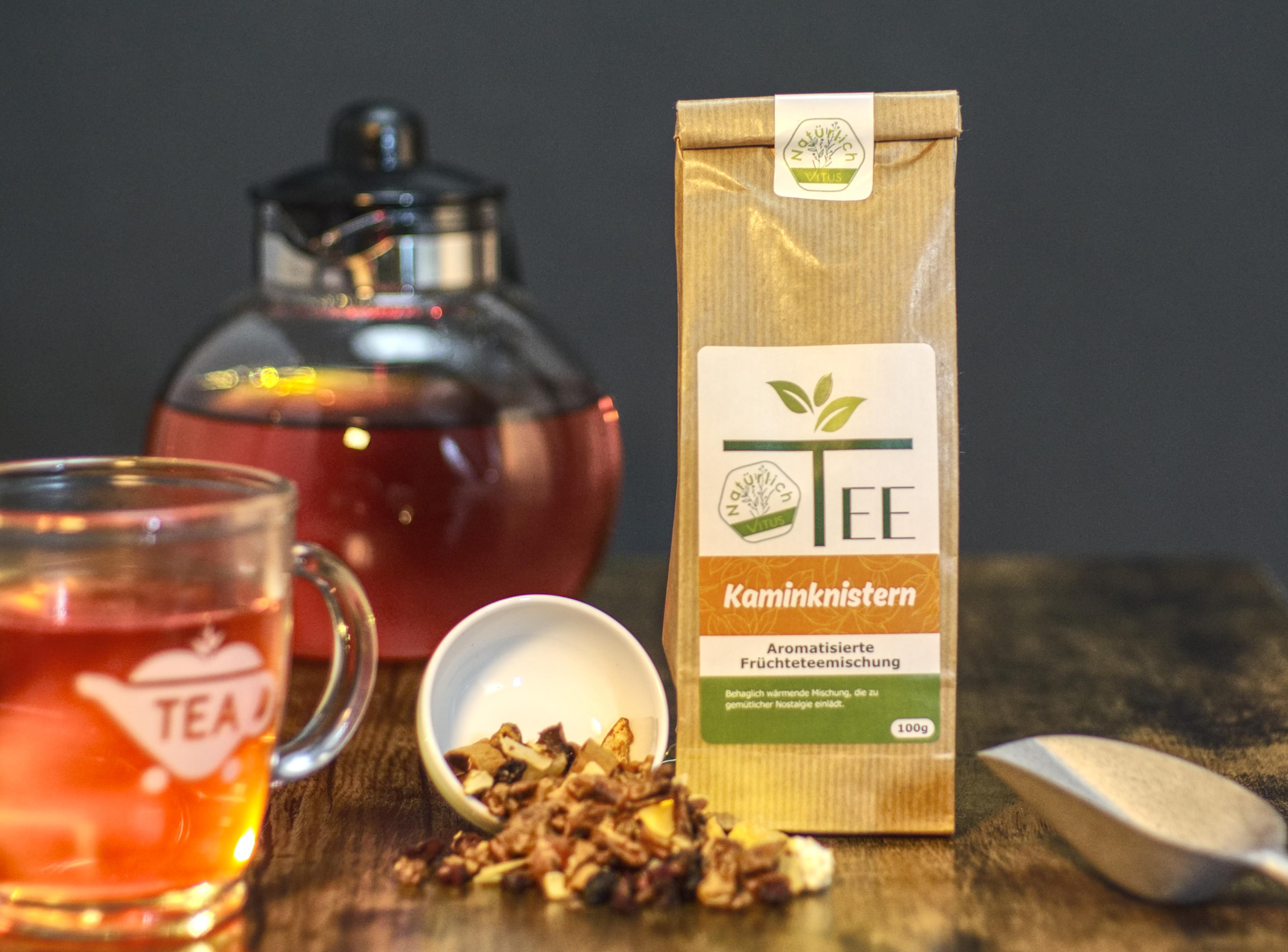 Kaminknistern (aromatisierte Früchteteemischung)